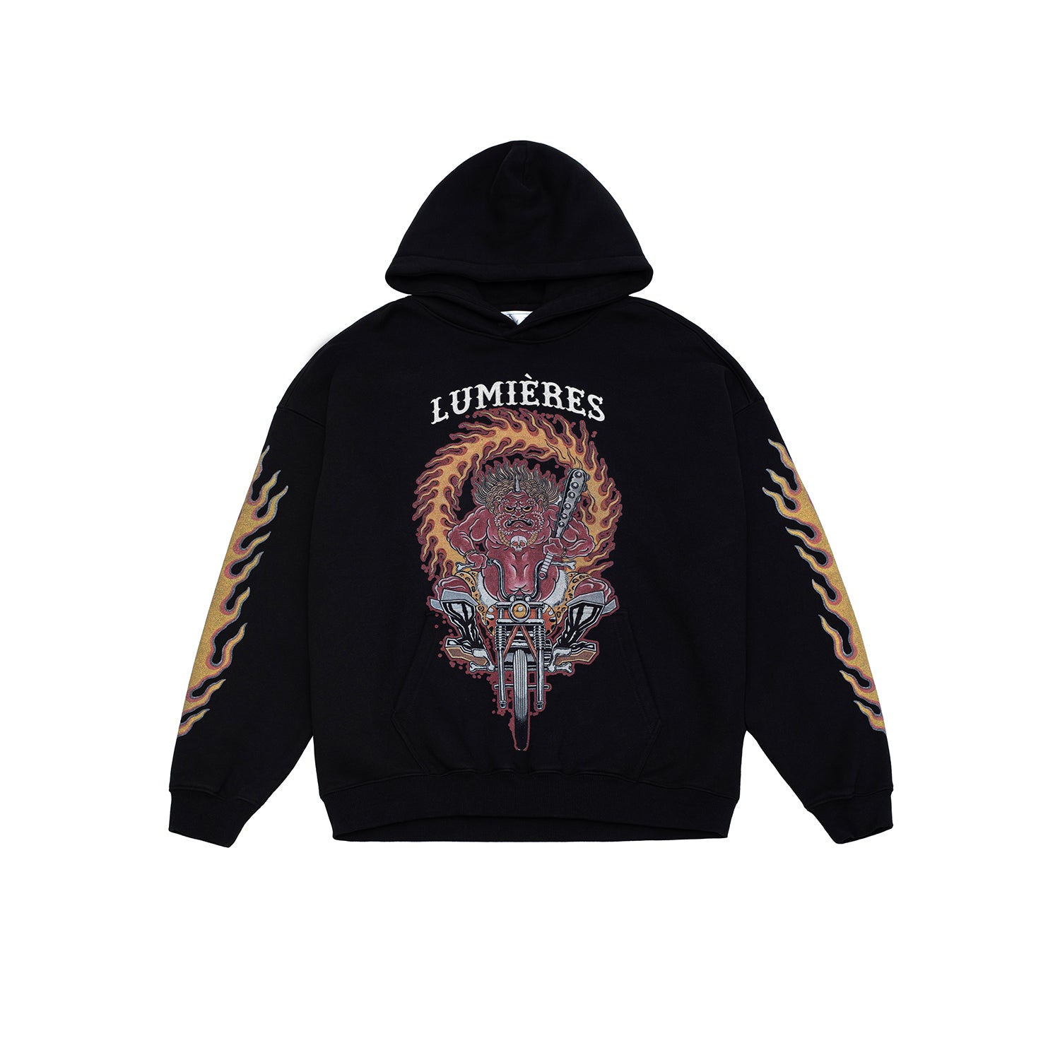 トップス shermer S3 BIKER HOODIE 2 OGRE BIKER HOODIE – LUMIERES